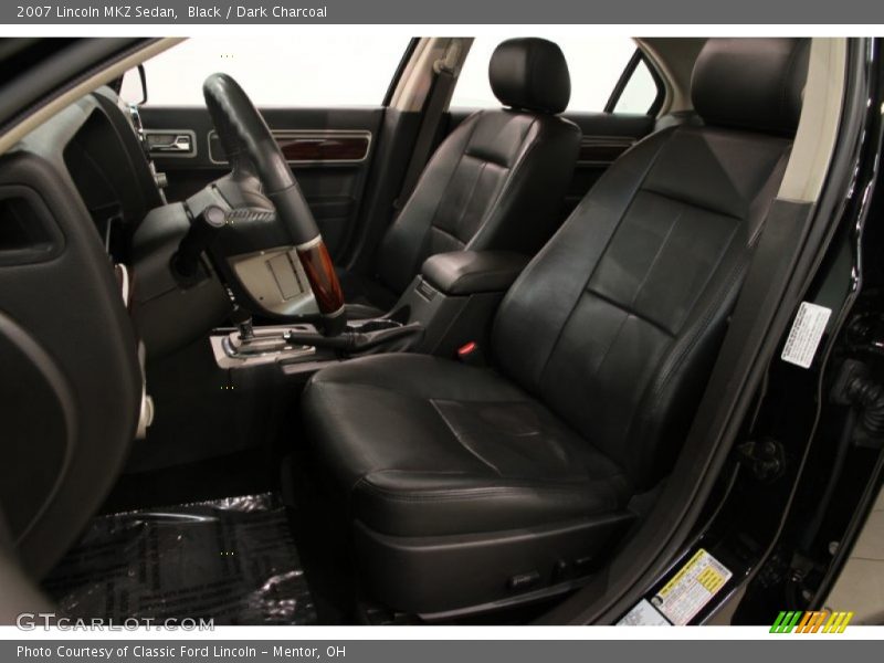 Black / Dark Charcoal 2007 Lincoln MKZ Sedan