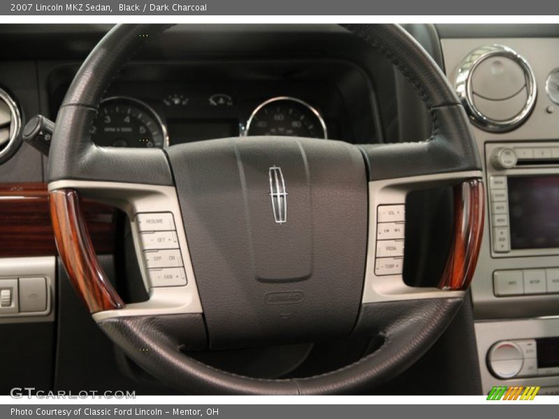 Black / Dark Charcoal 2007 Lincoln MKZ Sedan