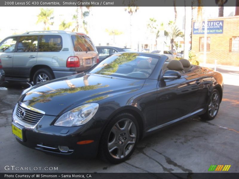 Smokey Granite Mica / Camel 2008 Lexus SC 430 Convertible