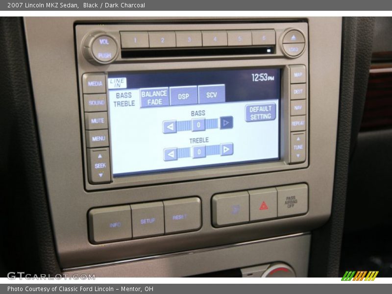 Black / Dark Charcoal 2007 Lincoln MKZ Sedan