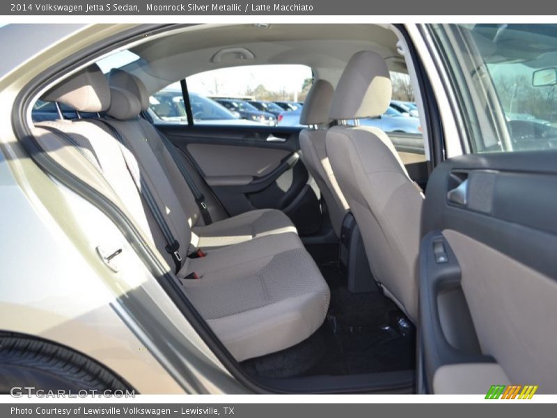 Moonrock Silver Metallic / Latte Macchiato 2014 Volkswagen Jetta S Sedan