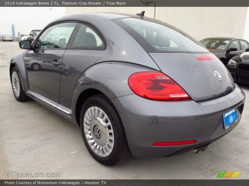 Platinum Gray Metallic / Titan Black 2014 Volkswagen Beetle 2.5L