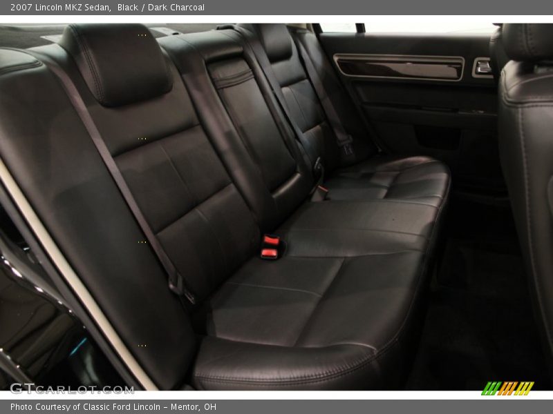 Black / Dark Charcoal 2007 Lincoln MKZ Sedan