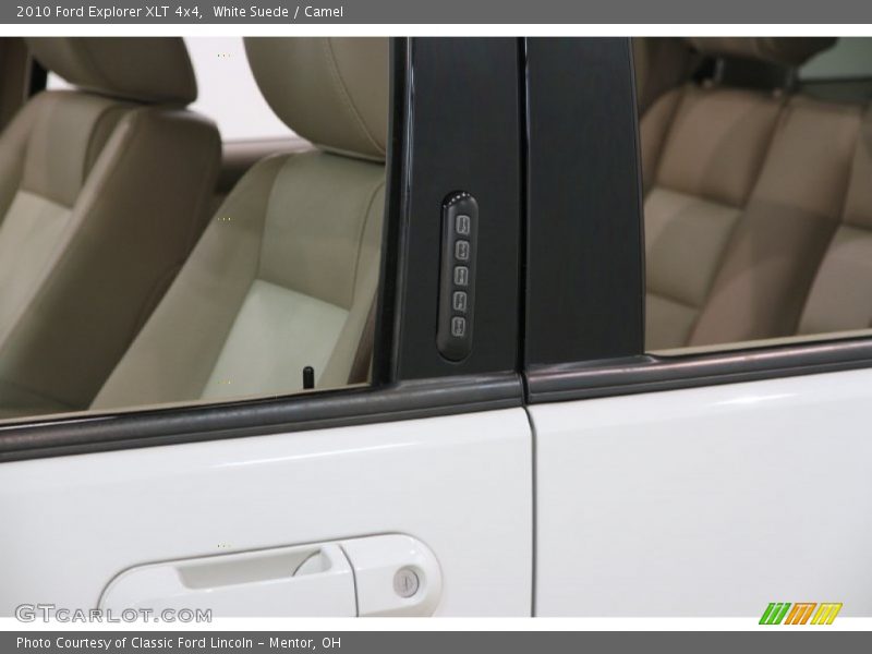 White Suede / Camel 2010 Ford Explorer XLT 4x4