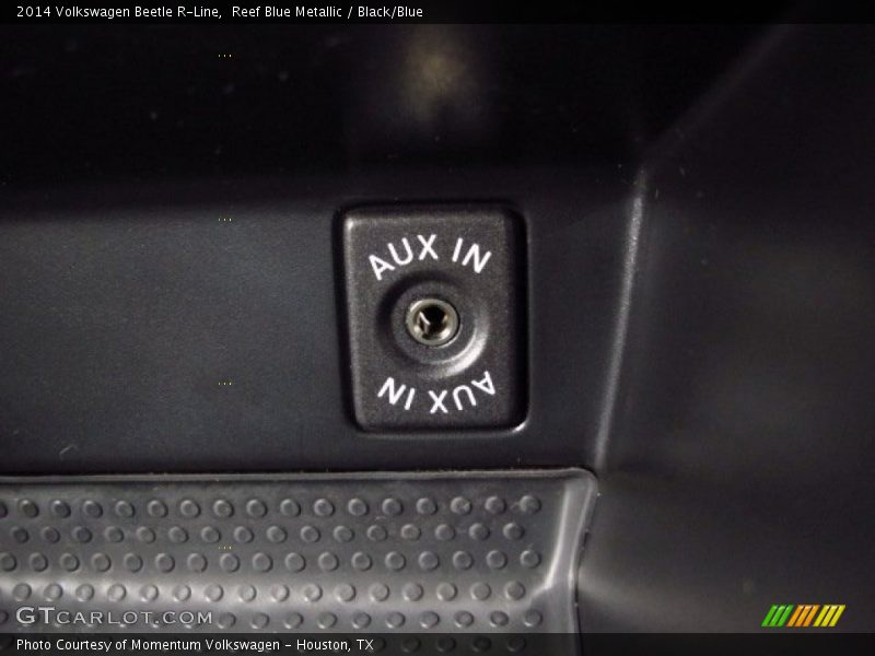 Reef Blue Metallic / Black/Blue 2014 Volkswagen Beetle R-Line
