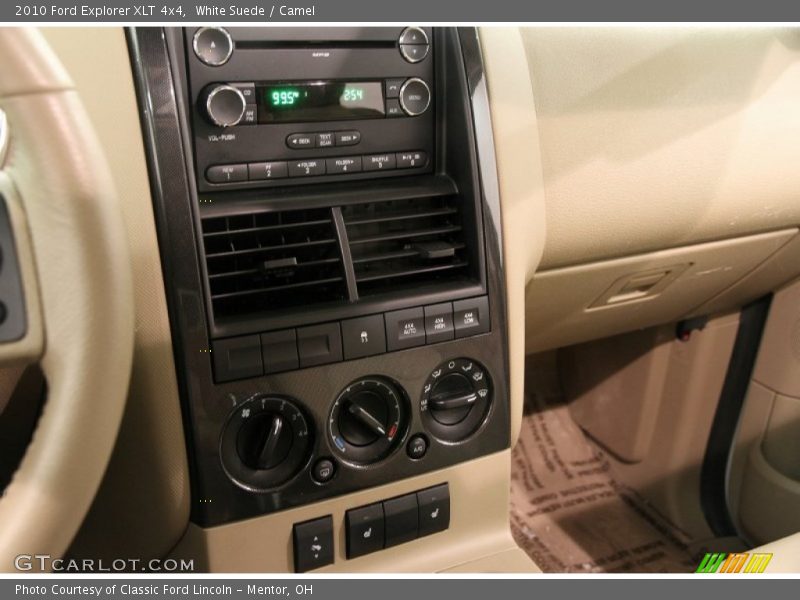 White Suede / Camel 2010 Ford Explorer XLT 4x4