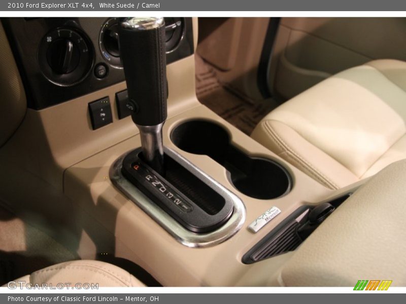 White Suede / Camel 2010 Ford Explorer XLT 4x4