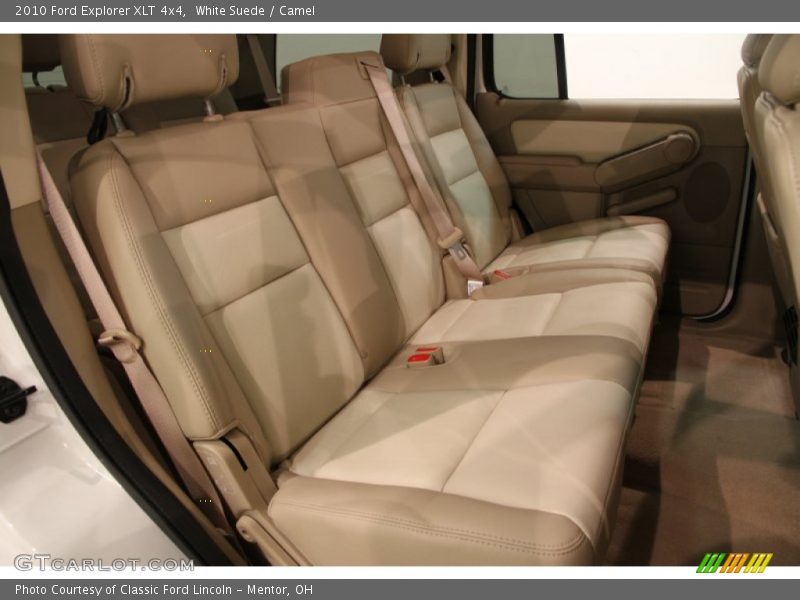 White Suede / Camel 2010 Ford Explorer XLT 4x4