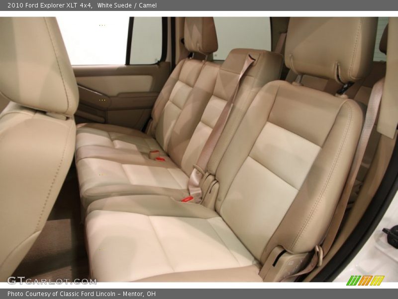 White Suede / Camel 2010 Ford Explorer XLT 4x4