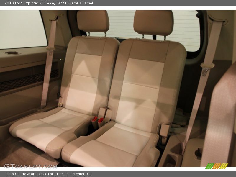 White Suede / Camel 2010 Ford Explorer XLT 4x4