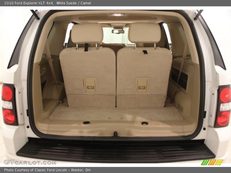 White Suede / Camel 2010 Ford Explorer XLT 4x4