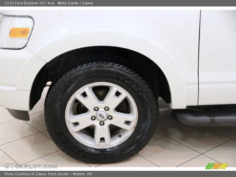 White Suede / Camel 2010 Ford Explorer XLT 4x4