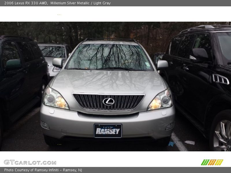 Millenium Silver Metallic / Light Gray 2006 Lexus RX 330 AWD