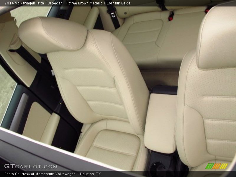 Toffee Brown Metallic / Cornsilk Beige 2014 Volkswagen Jetta TDI Sedan