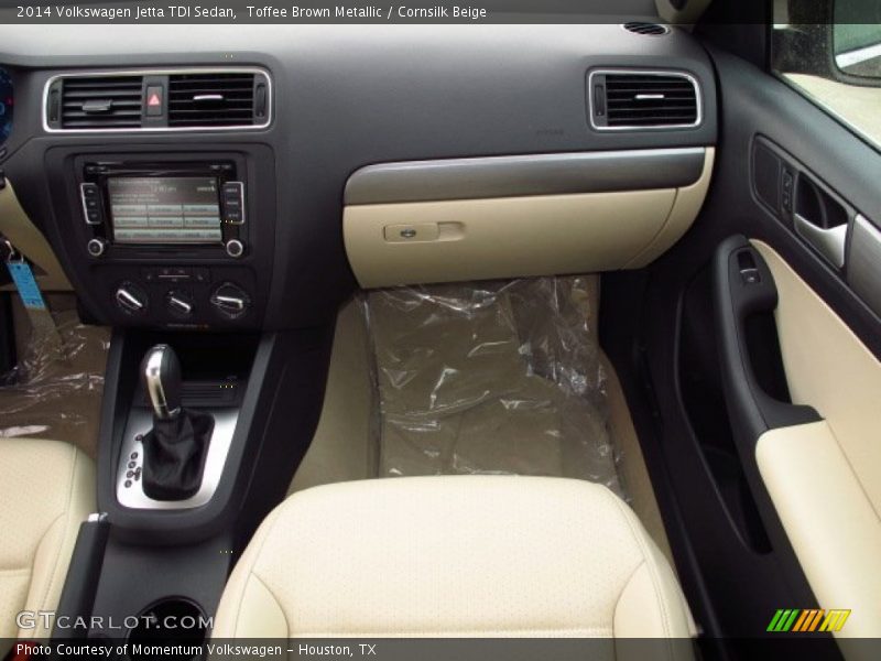 Toffee Brown Metallic / Cornsilk Beige 2014 Volkswagen Jetta TDI Sedan