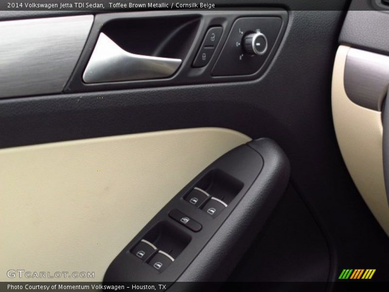Toffee Brown Metallic / Cornsilk Beige 2014 Volkswagen Jetta TDI Sedan