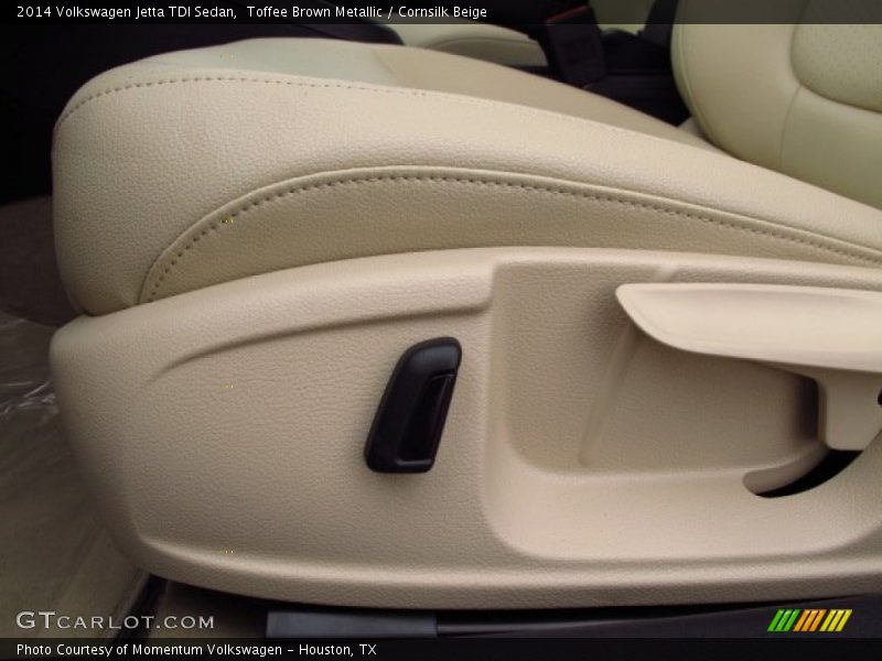 Toffee Brown Metallic / Cornsilk Beige 2014 Volkswagen Jetta TDI Sedan