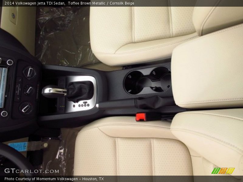 Toffee Brown Metallic / Cornsilk Beige 2014 Volkswagen Jetta TDI Sedan