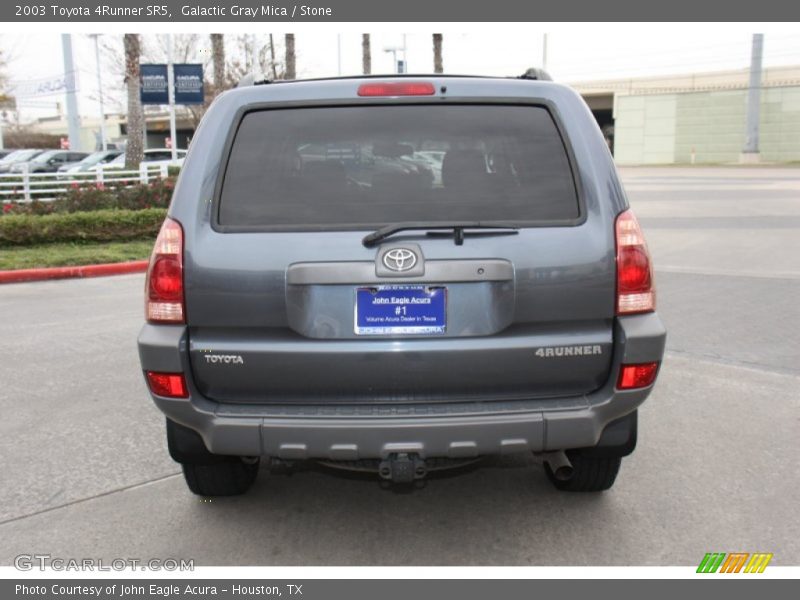 Galactic Gray Mica / Stone 2003 Toyota 4Runner SR5