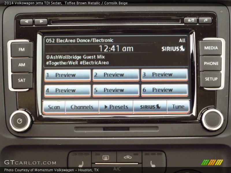 Toffee Brown Metallic / Cornsilk Beige 2014 Volkswagen Jetta TDI Sedan