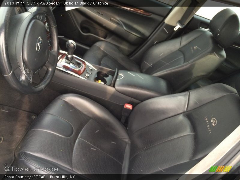 Obsidian Black / Graphite 2010 Infiniti G 37 x AWD Sedan