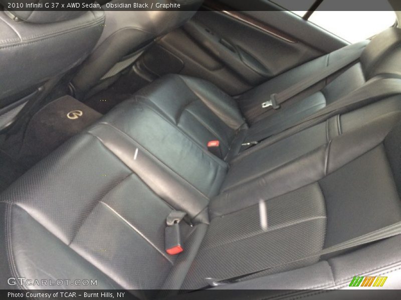 Obsidian Black / Graphite 2010 Infiniti G 37 x AWD Sedan