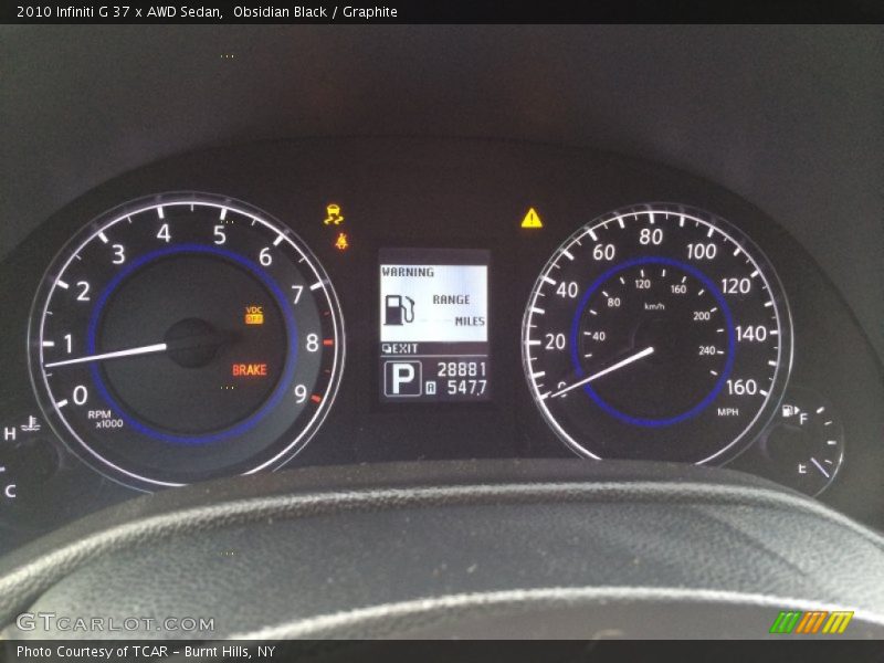 Obsidian Black / Graphite 2010 Infiniti G 37 x AWD Sedan