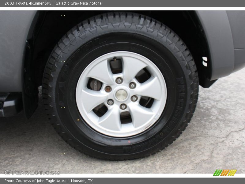 Galactic Gray Mica / Stone 2003 Toyota 4Runner SR5