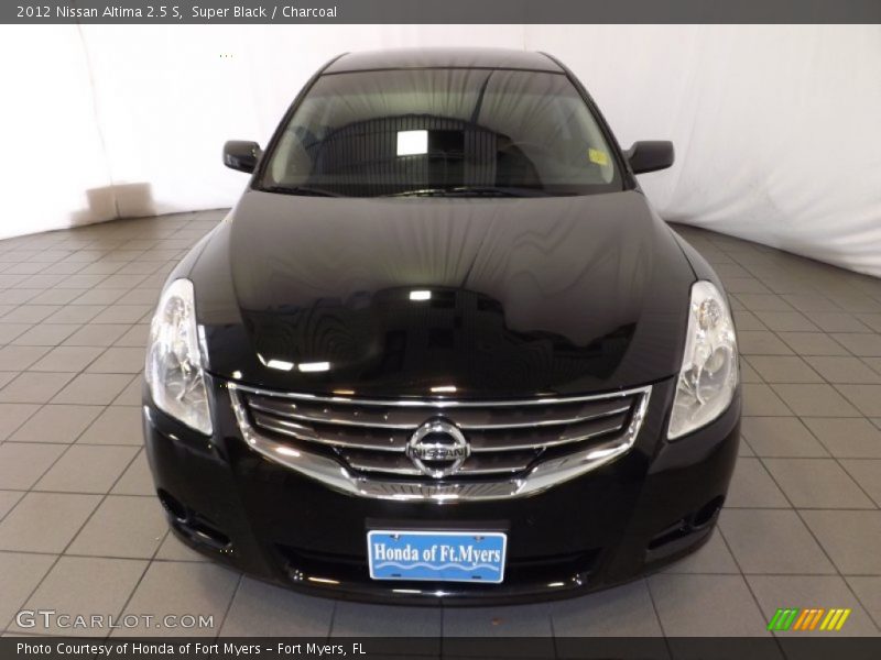 Super Black / Charcoal 2012 Nissan Altima 2.5 S