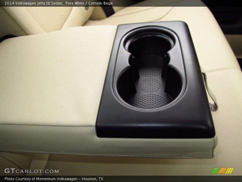 Pure White / Cornsilk Beige 2014 Volkswagen Jetta SE Sedan