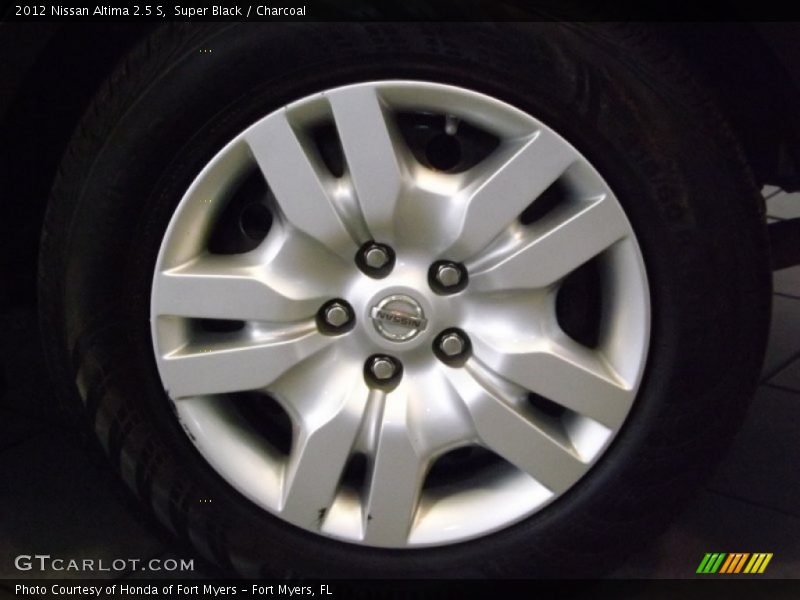 Super Black / Charcoal 2012 Nissan Altima 2.5 S