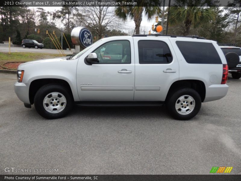 Silver Ice Metallic / Light Titanium/Dark Titanium 2013 Chevrolet Tahoe LT