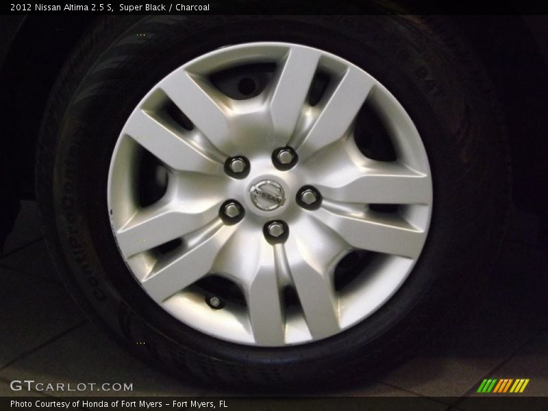 Super Black / Charcoal 2012 Nissan Altima 2.5 S