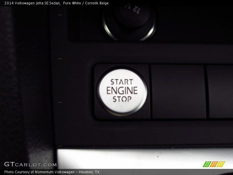 Pure White / Cornsilk Beige 2014 Volkswagen Jetta SE Sedan