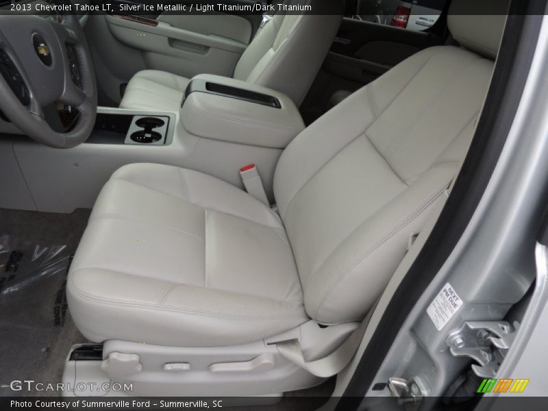 Silver Ice Metallic / Light Titanium/Dark Titanium 2013 Chevrolet Tahoe LT