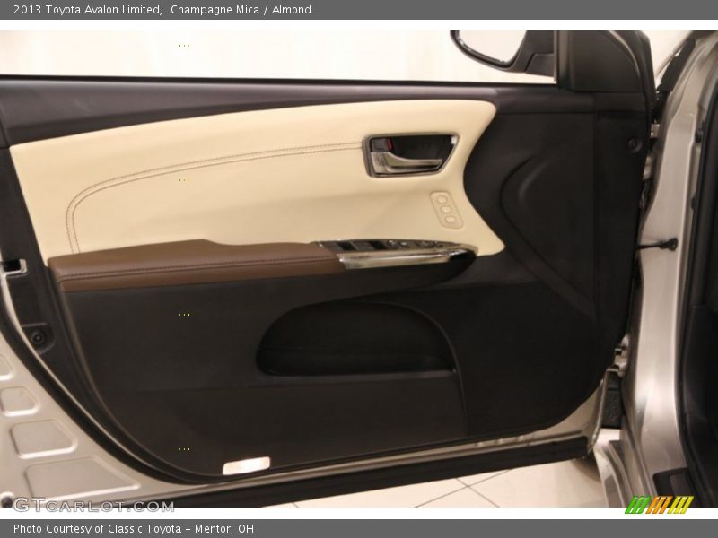 Door Panel of 2013 Avalon Limited