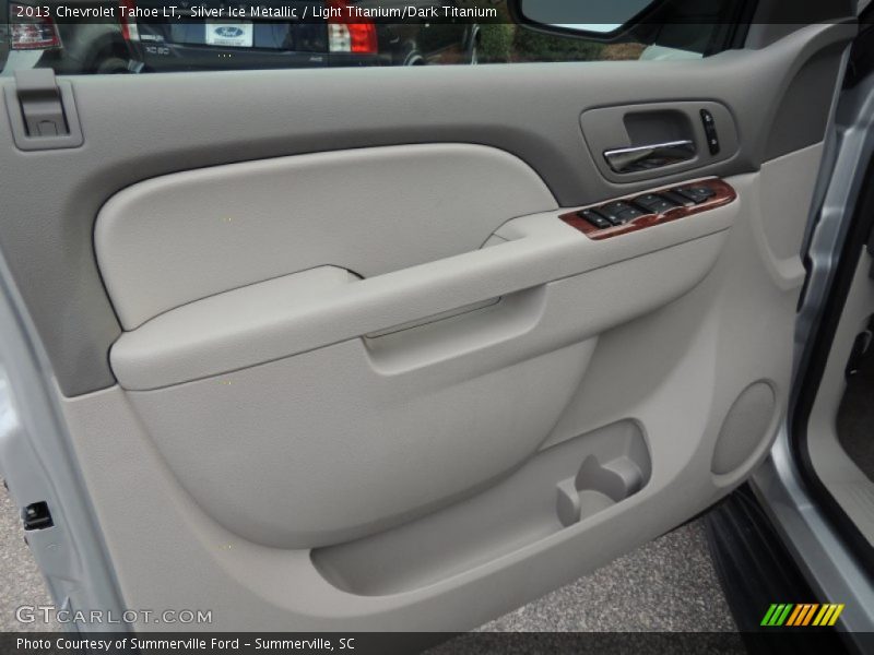 Silver Ice Metallic / Light Titanium/Dark Titanium 2013 Chevrolet Tahoe LT