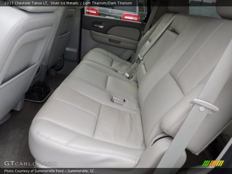 Silver Ice Metallic / Light Titanium/Dark Titanium 2013 Chevrolet Tahoe LT