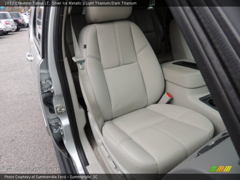 Silver Ice Metallic / Light Titanium/Dark Titanium 2013 Chevrolet Tahoe LT