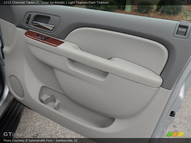 Silver Ice Metallic / Light Titanium/Dark Titanium 2013 Chevrolet Tahoe LT