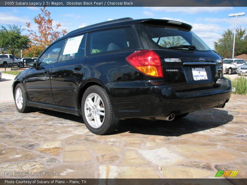 Obsidian Black Pearl / Charcoal Black 2005 Subaru Legacy 2.5i Wagon