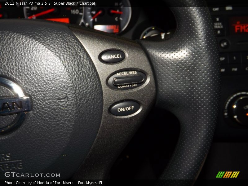 Super Black / Charcoal 2012 Nissan Altima 2.5 S