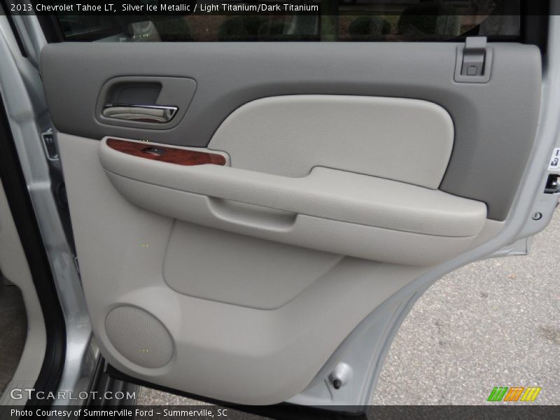 Silver Ice Metallic / Light Titanium/Dark Titanium 2013 Chevrolet Tahoe LT