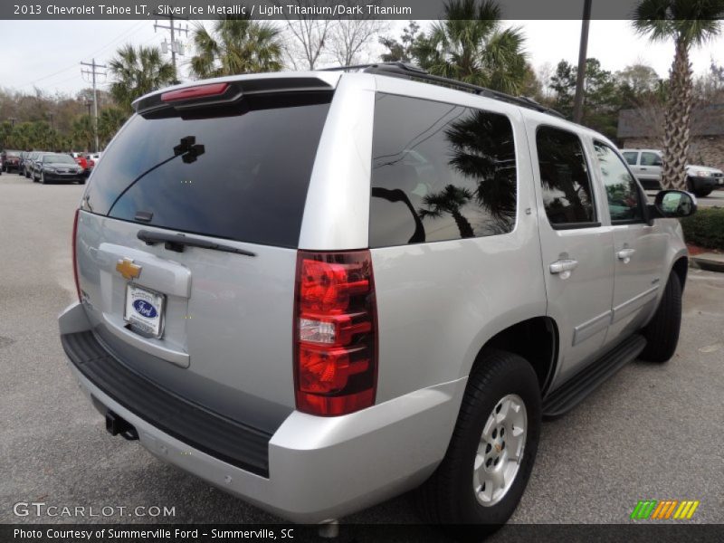 Silver Ice Metallic / Light Titanium/Dark Titanium 2013 Chevrolet Tahoe LT