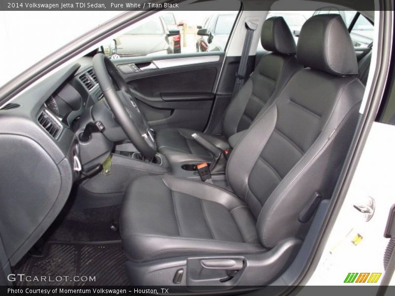  2014 Jetta TDI Sedan Titan Black Interior