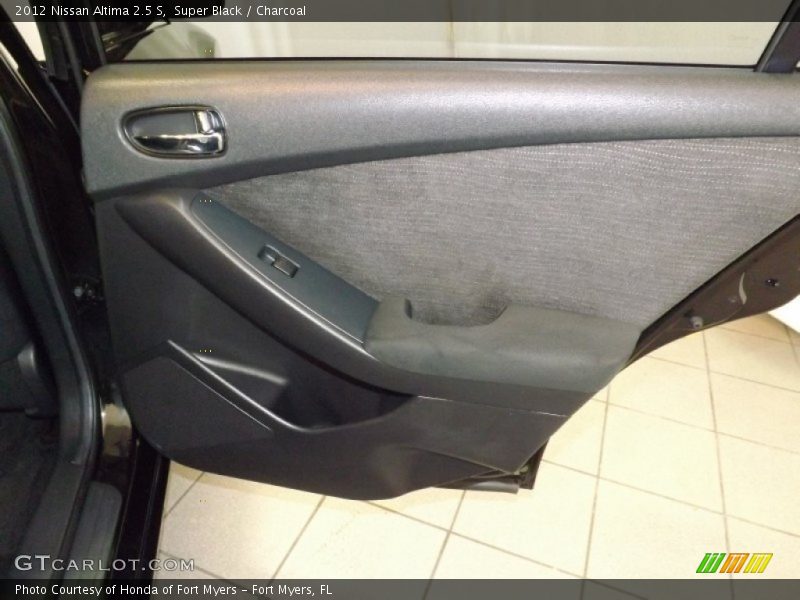 Super Black / Charcoal 2012 Nissan Altima 2.5 S