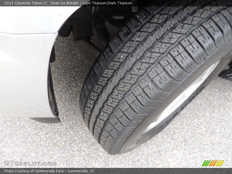 Silver Ice Metallic / Light Titanium/Dark Titanium 2013 Chevrolet Tahoe LT