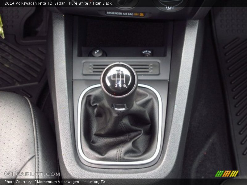  2014 Jetta TDI Sedan 6 Speed Manual Shifter