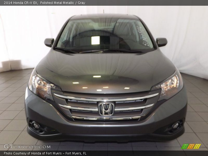 Polished Metal Metallic / Gray 2014 Honda CR-V EX