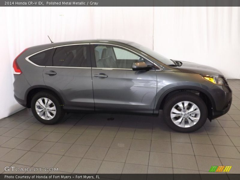 Polished Metal Metallic / Gray 2014 Honda CR-V EX